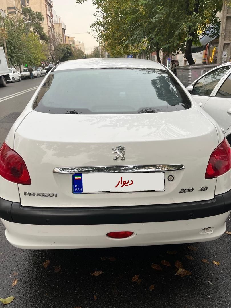 پژو 206 SD v8 - 1396