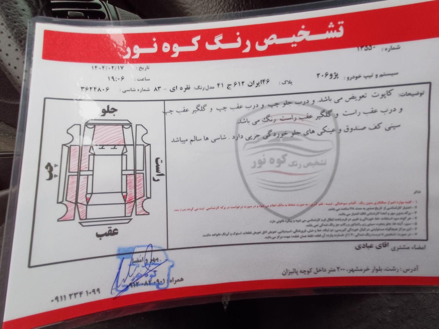 پژو 206 تیپ 2 - 1383