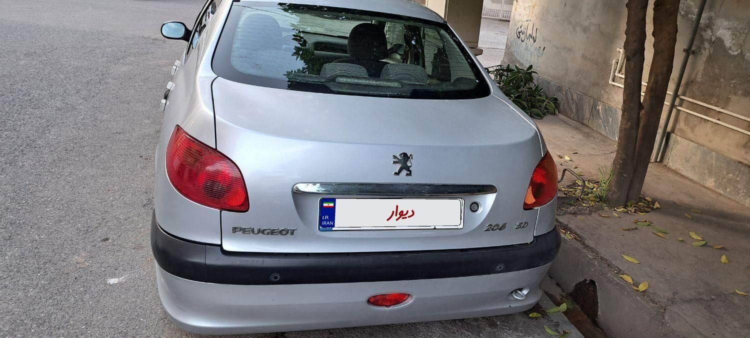 پژو 206 SD v8 - 1393
