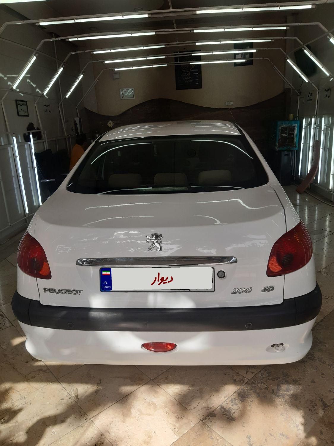 پژو 206 SD v8 - 1395