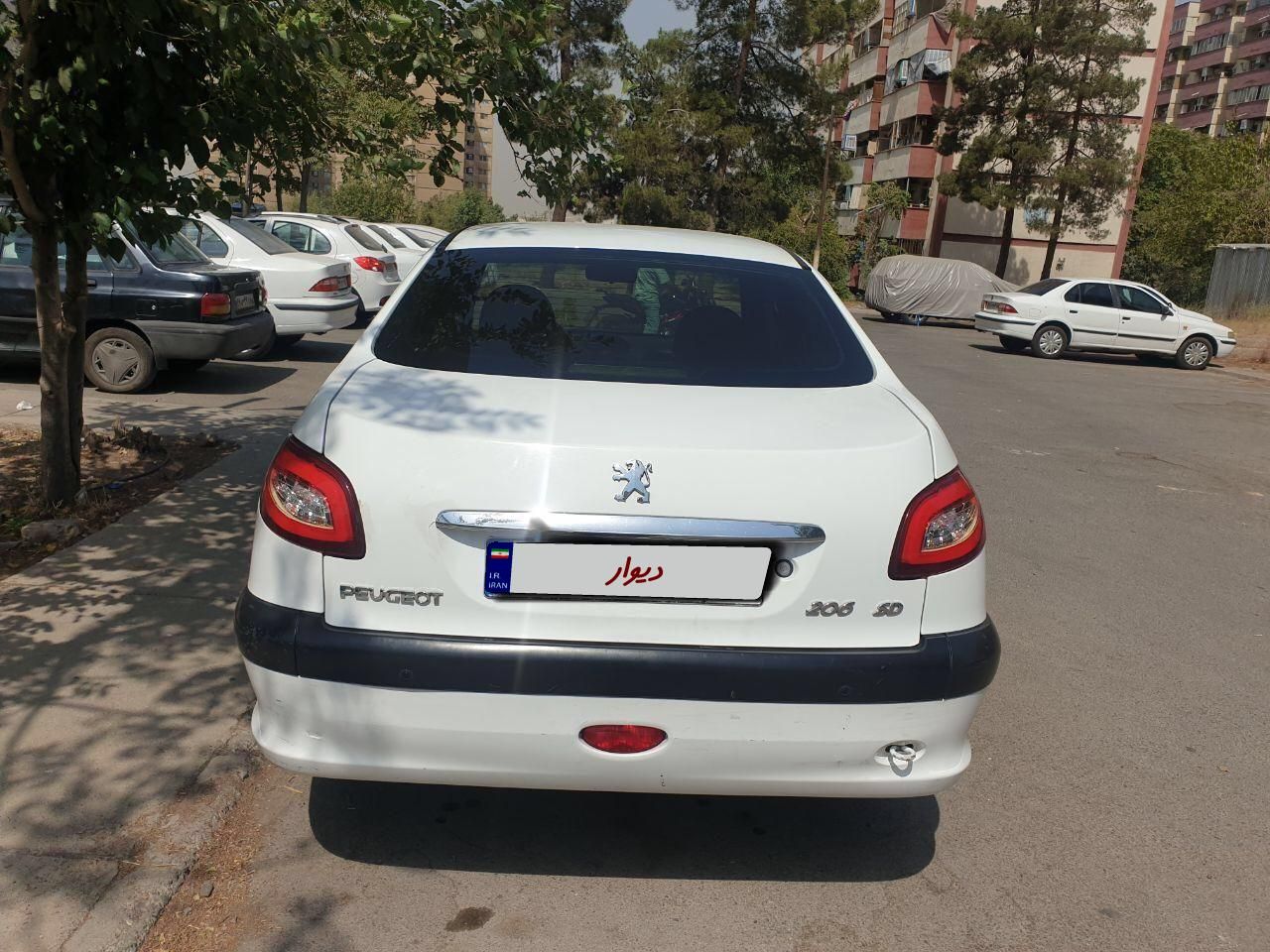 پژو 206 SD v8 - 1398