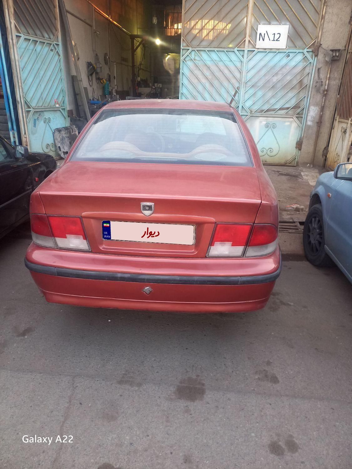سمند X7 دوگانه سوز - 1386