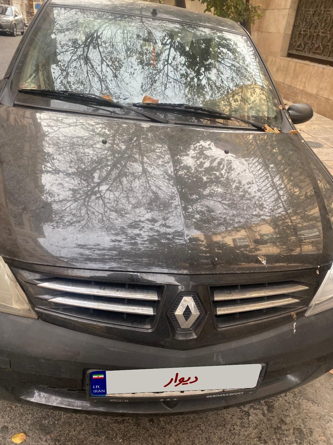 رنو پارس تندر گیربکس JHQ + مولتی مدیا - 1396