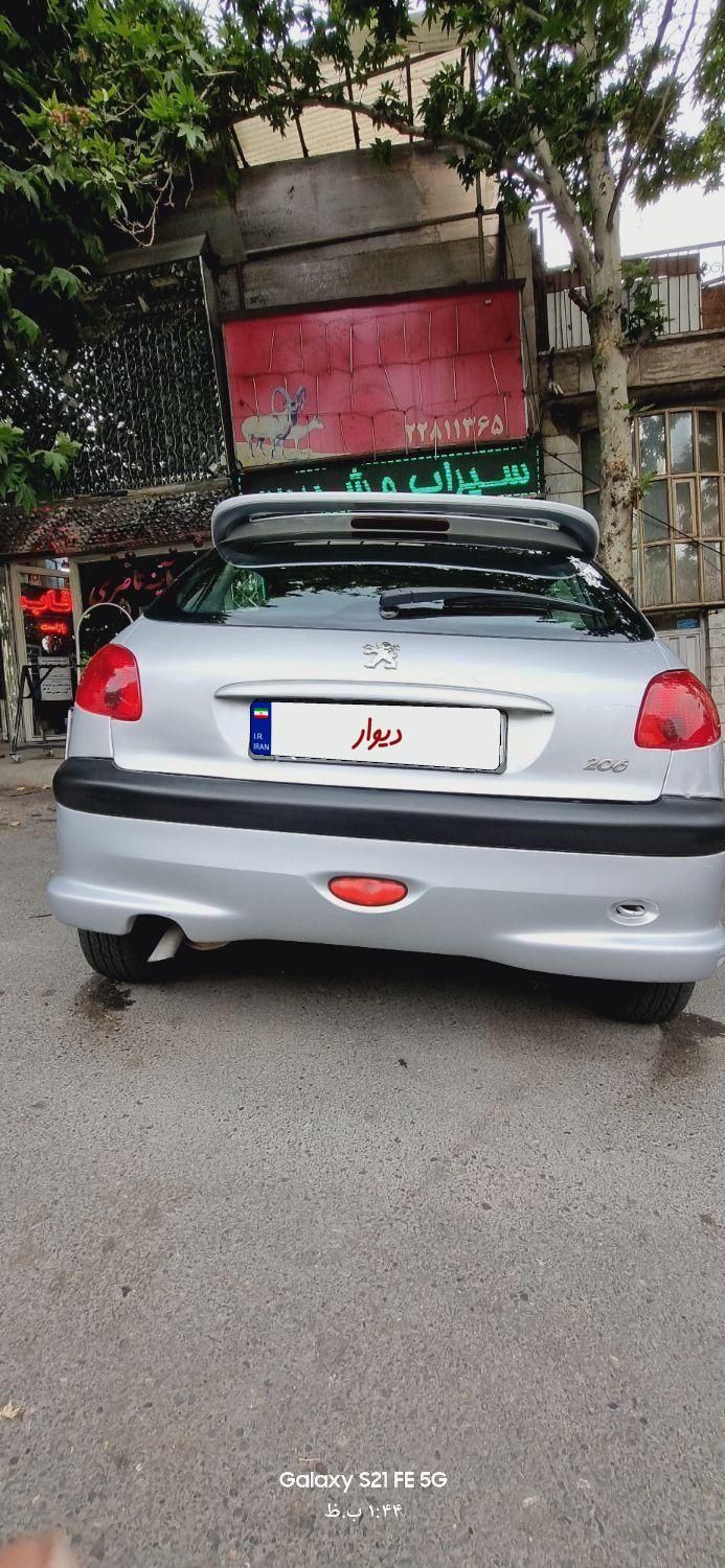پژو 206 تیپ 5 - 1384