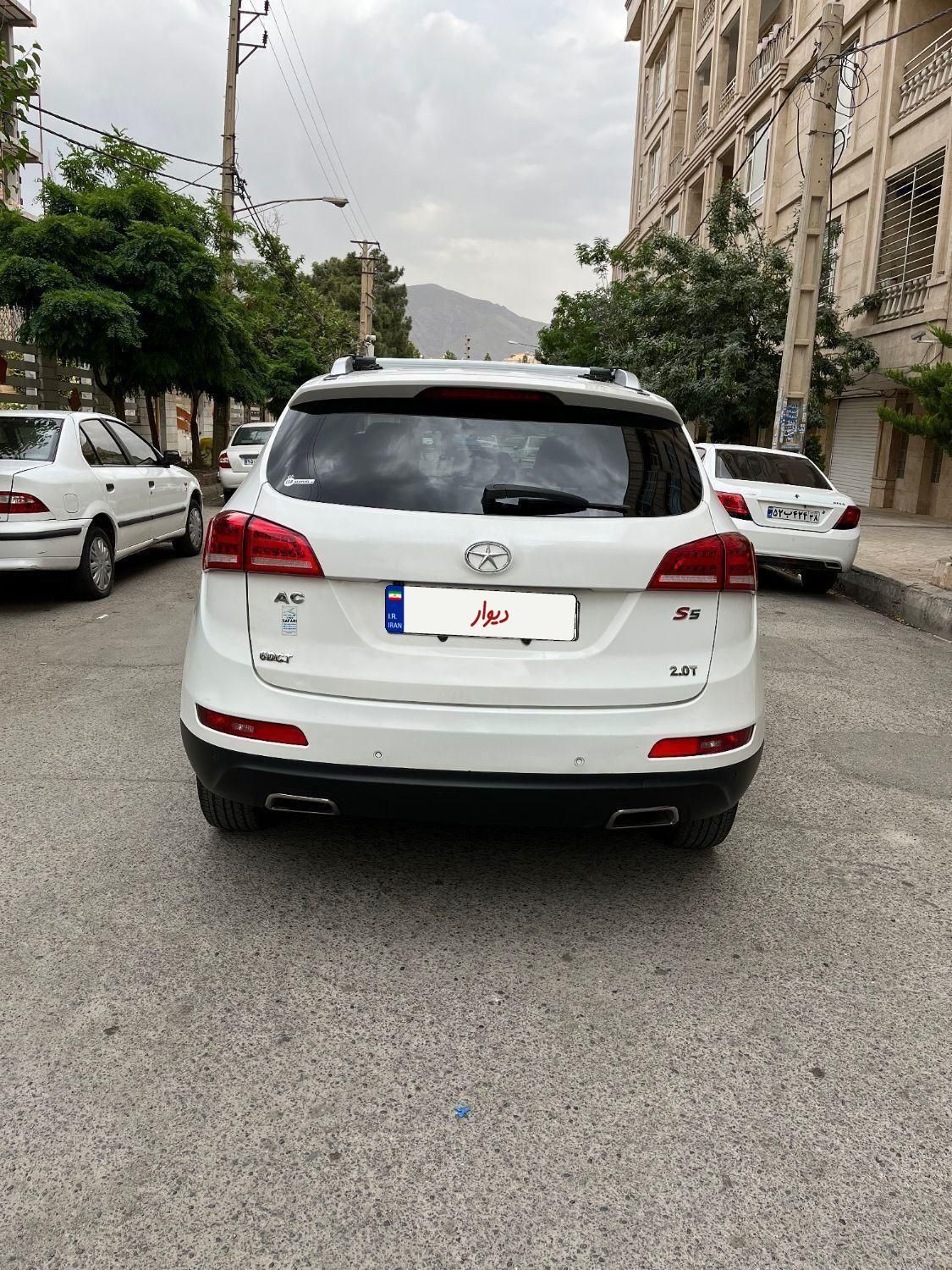 جک S5 اتوماتیک - 2017
