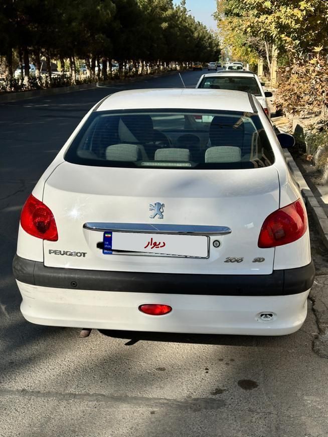 پژو 206 SD v8 - 1395