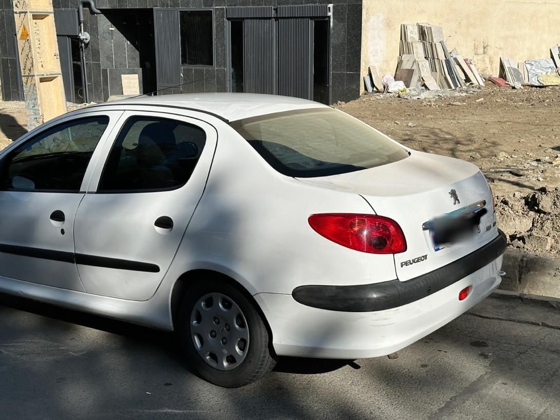 پژو 206 SD v8 - 1395