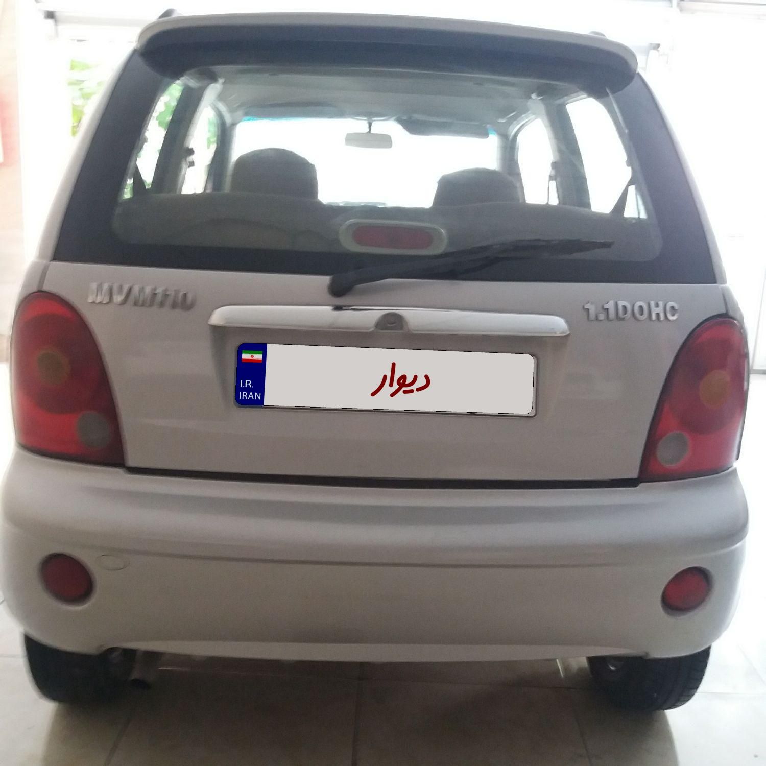 ام وی ام 110 چهار سیلندر دنده ای - 2012
