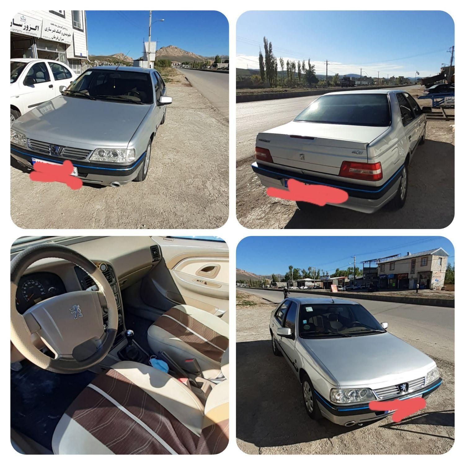 پژو 405 SLX بنزینی  XU7 - 1389