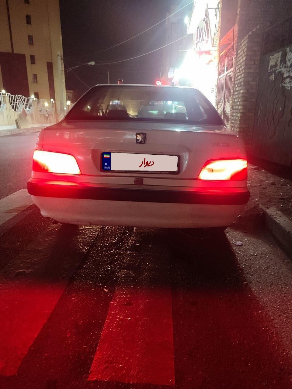پژو پارس دوگانه سوز - 1386