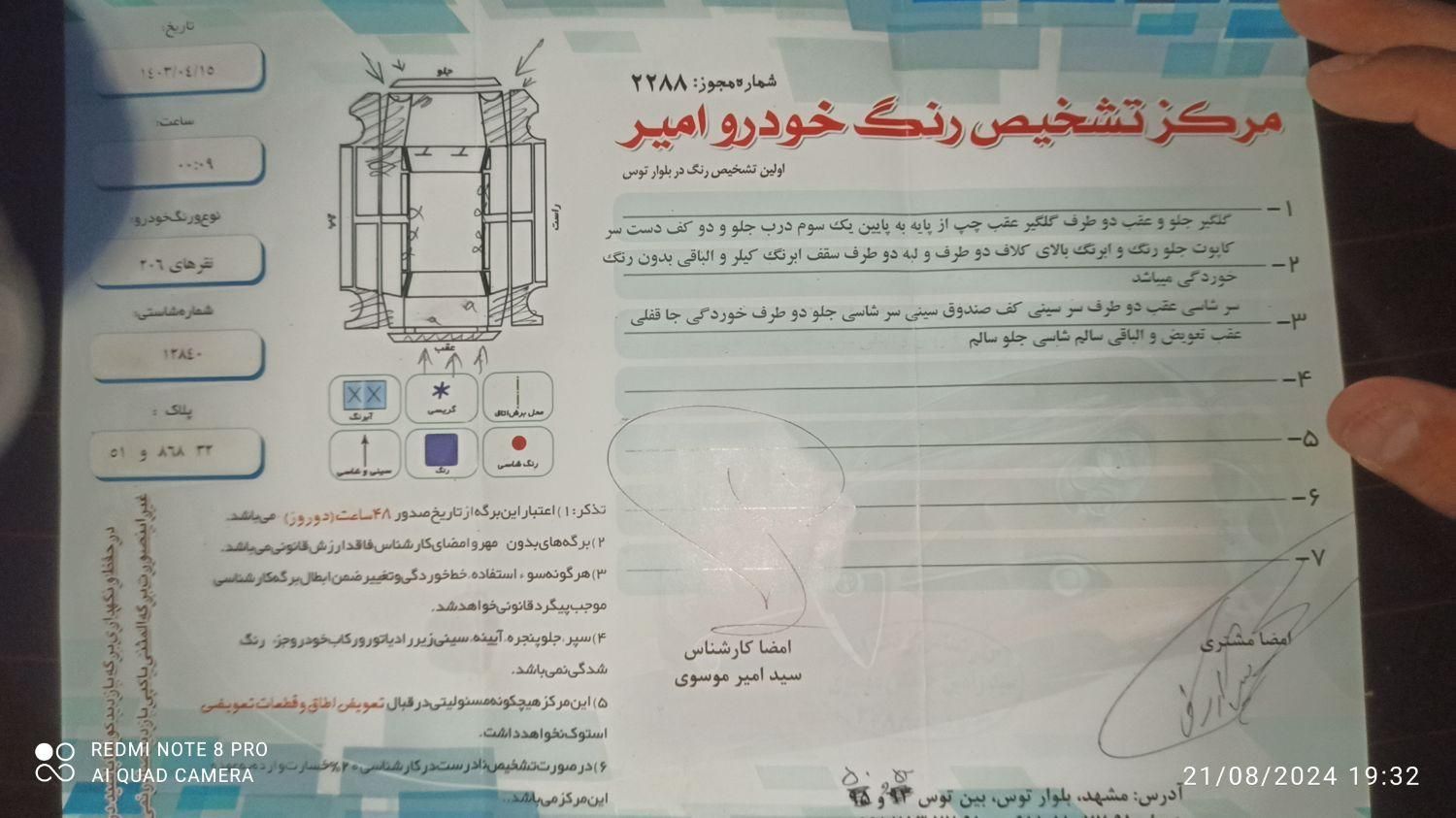 پژو 206 تیپ 2 - 1384