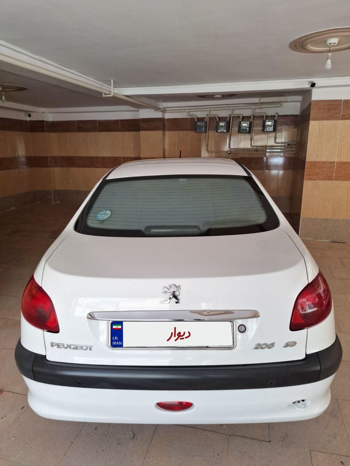 پژو 206 SD v8 - 1397