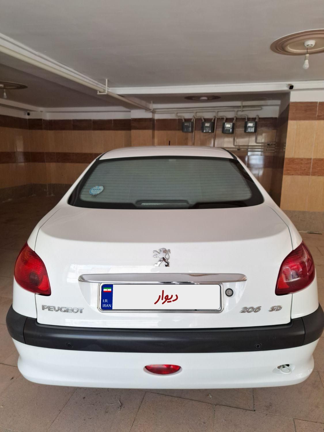 پژو 206 SD v8 - 1397
