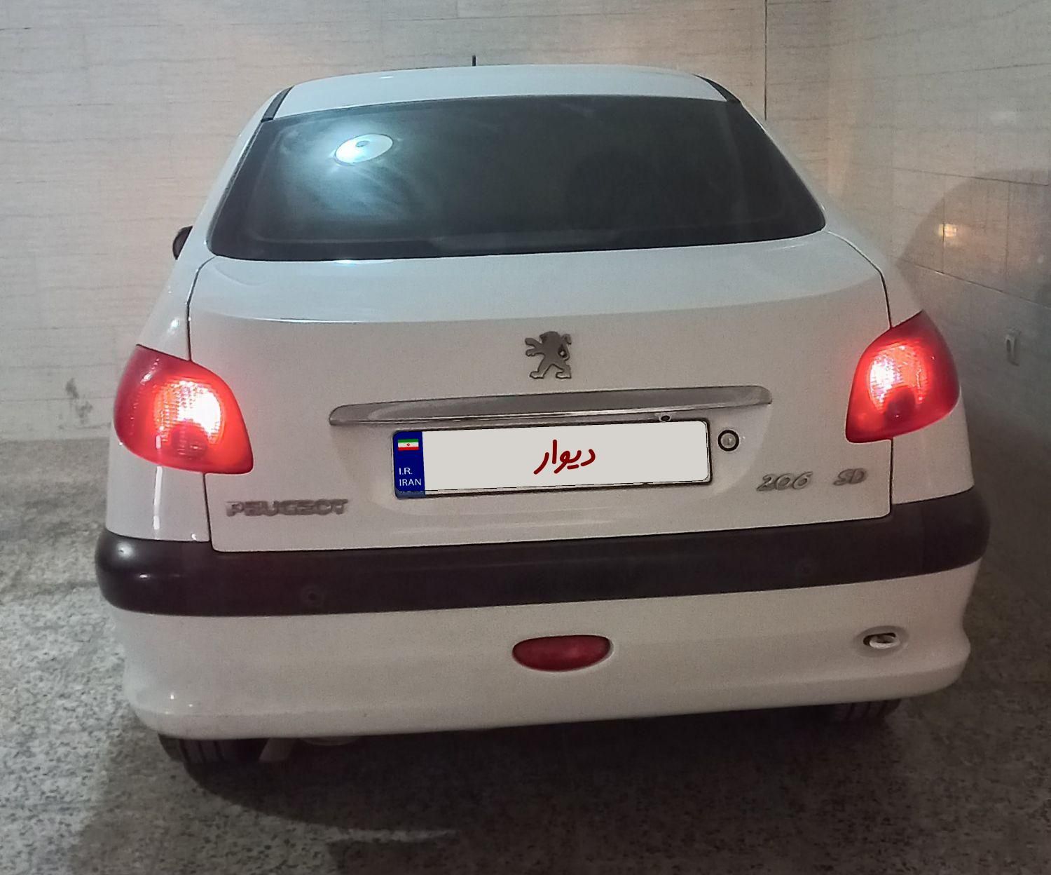 پژو 206 SD v8 - 1397
