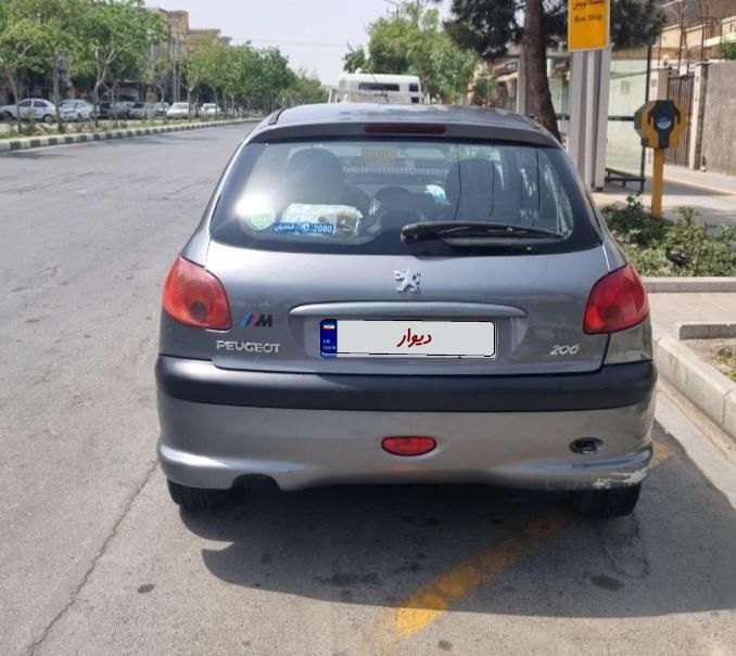 پژو 206 تیپ 3 - 1398