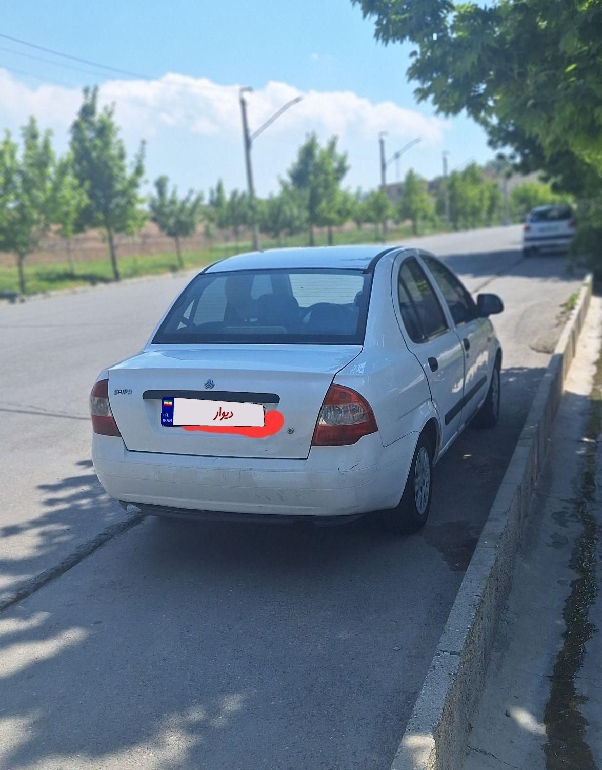 تیبا صندوق دار LX دوگانه سوز - 1392