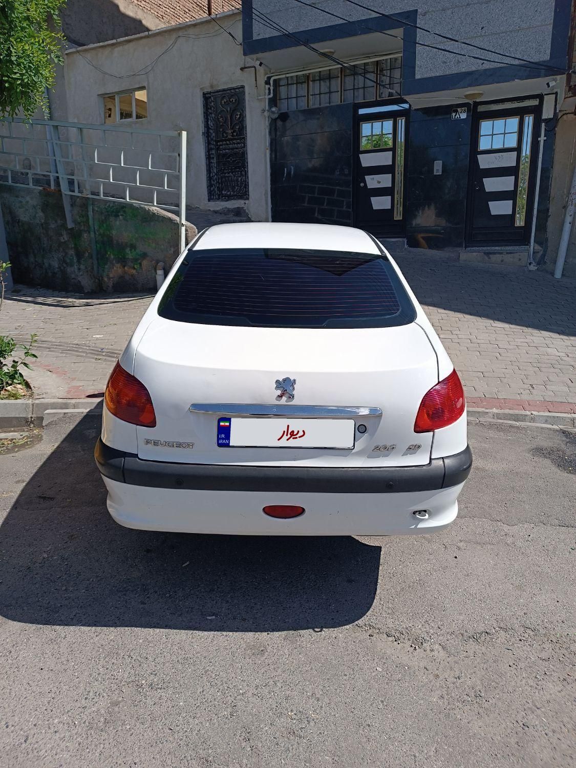 پژو 206 SD v8 - 1397