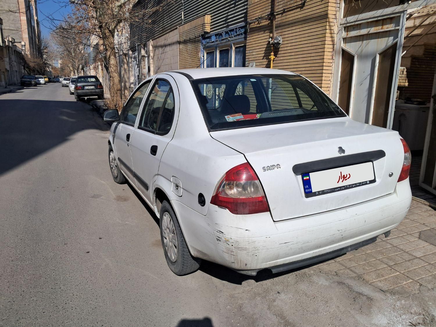 تیبا صندوق دار SX - 1395