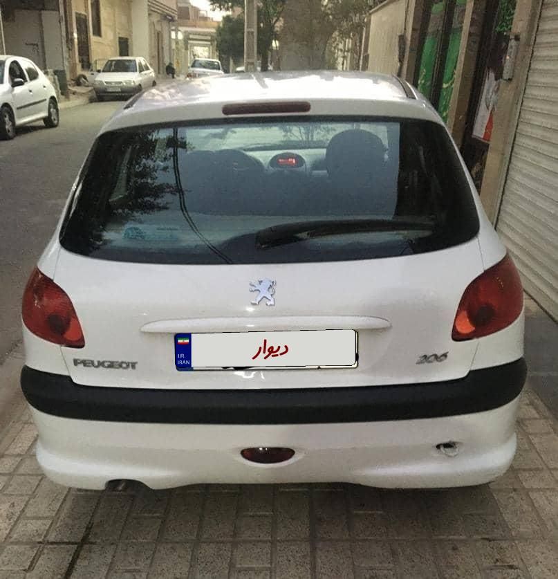 پژو 206 تیپ 2 - 1396
