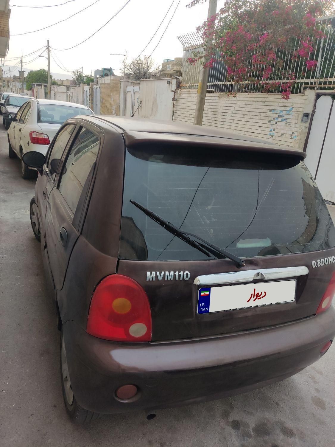 خودرو ام وی ام، 110 آگهی ann_18072968