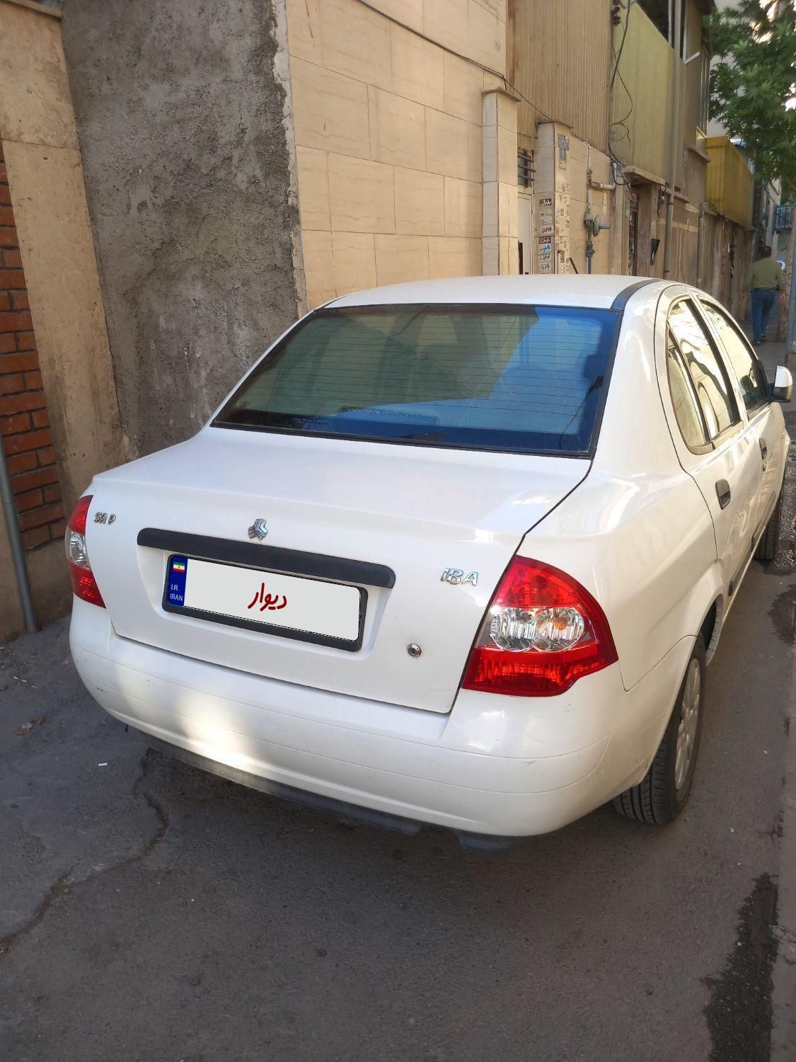 تیبا صندوق دار SX - 1395