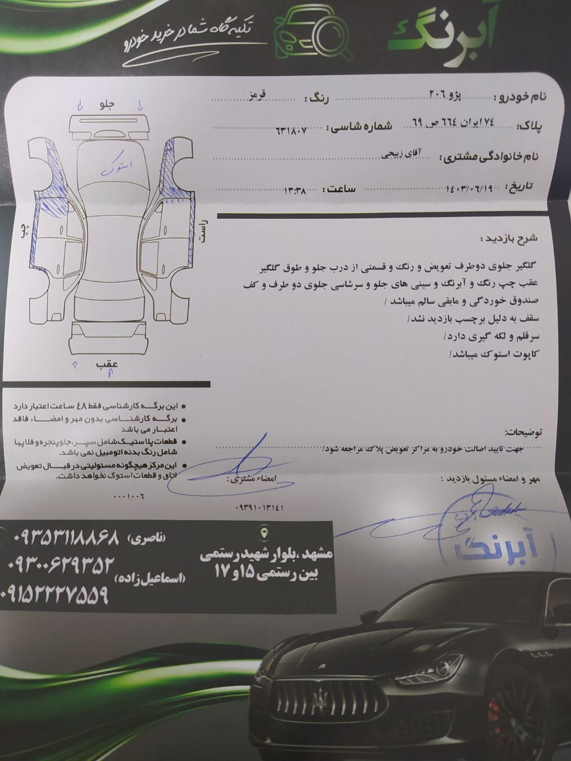 پژو 206 تیپ 2 - 1382