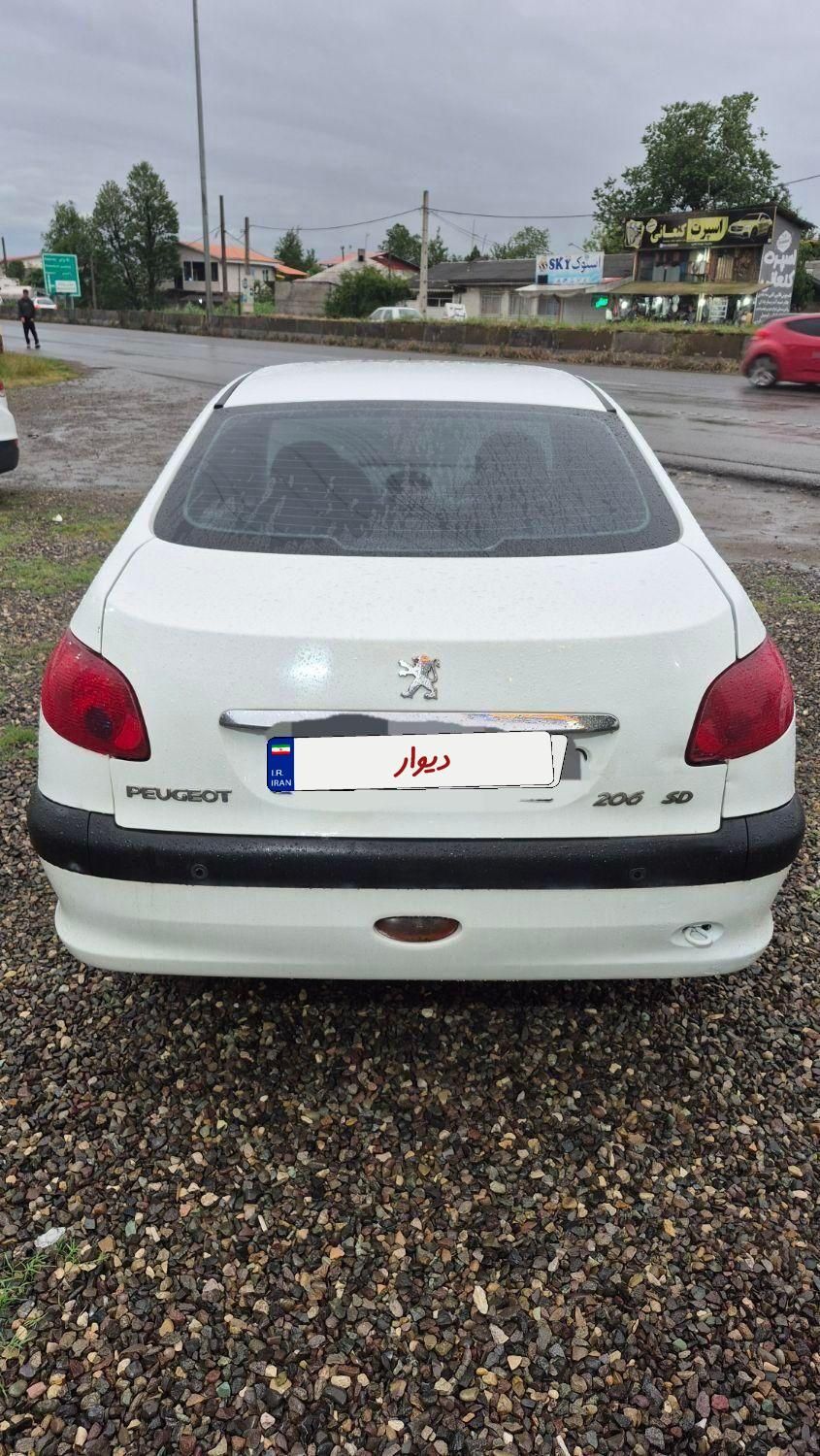 پژو 206 SD v8 - 1393