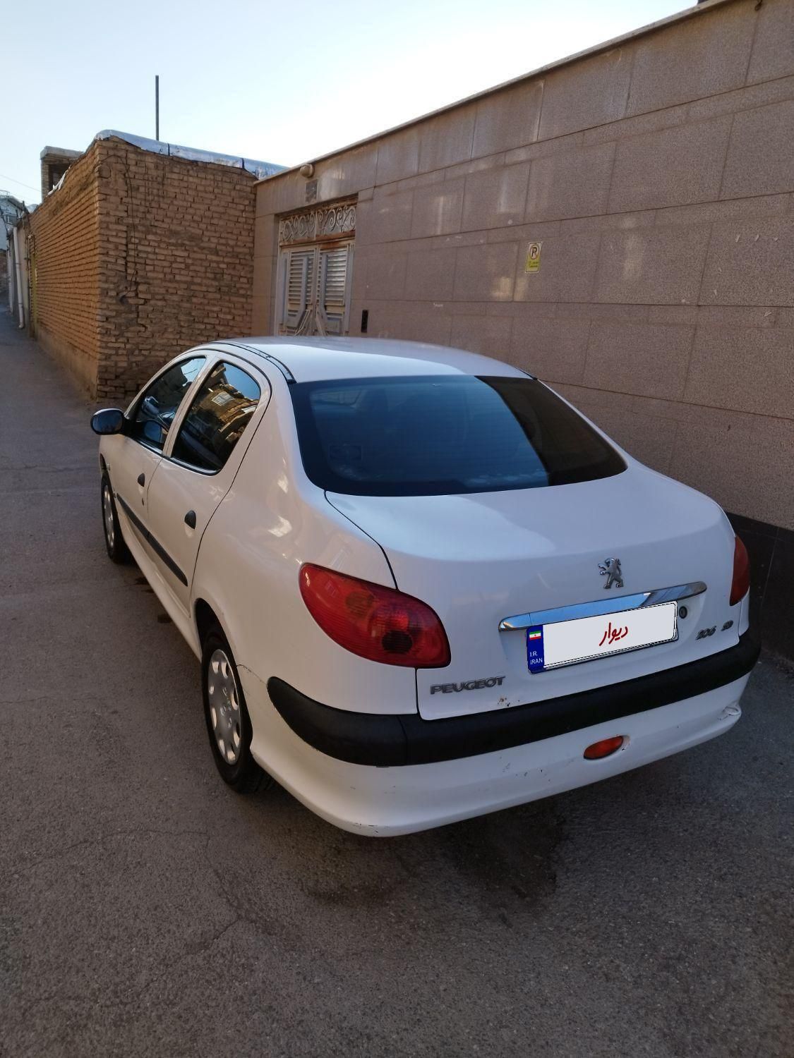پژو 206 SD v8 - 1395