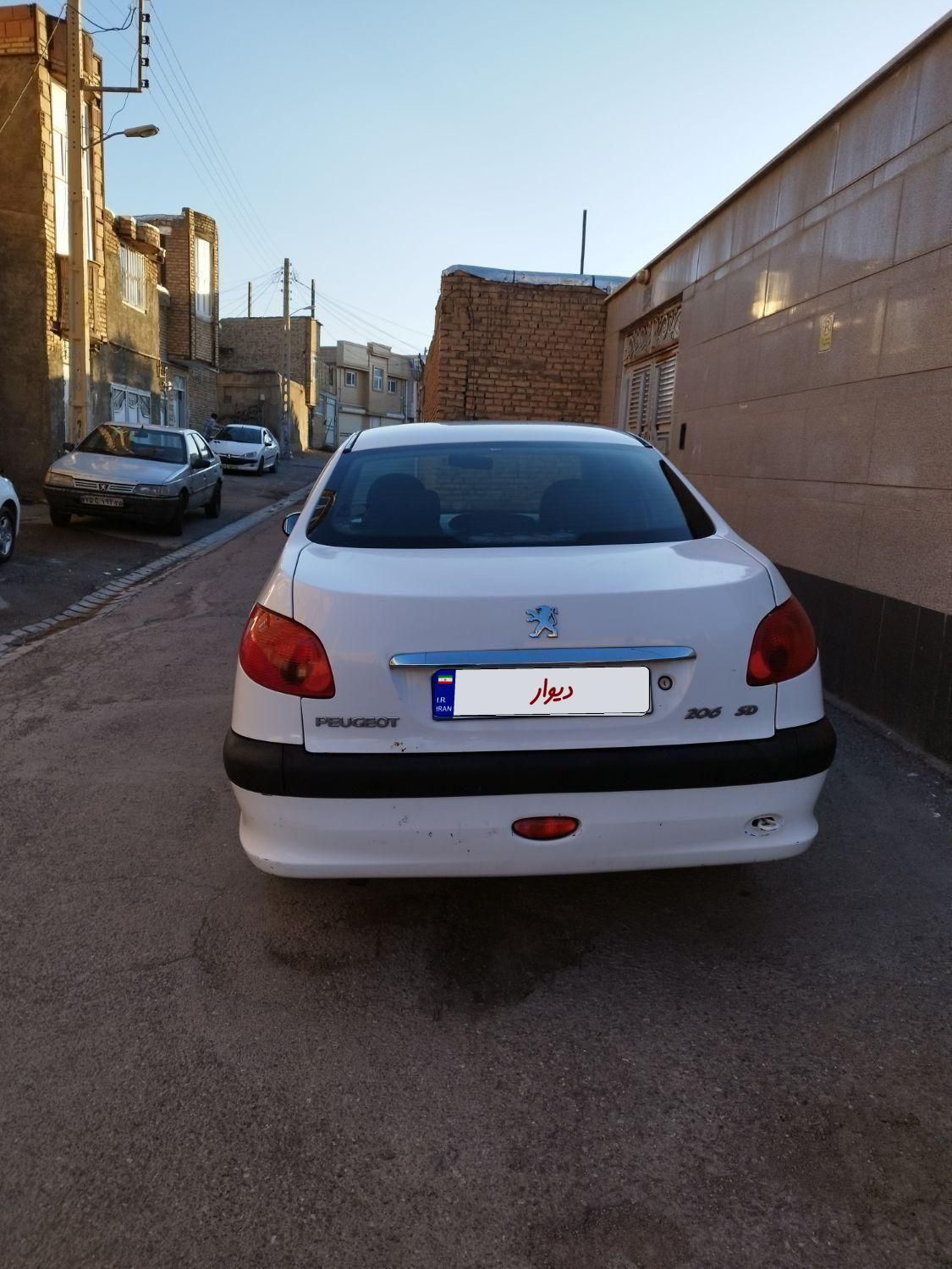 پژو 206 SD v8 - 1395