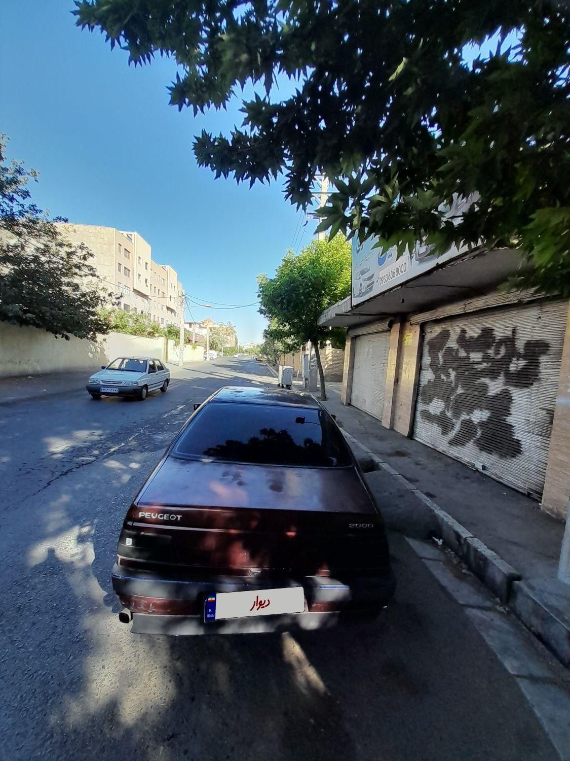 پژو 405 GLI - دوگانه سوز LPG - 1383