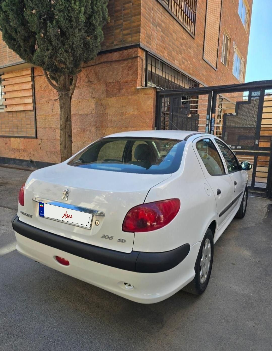 پژو 206 SD v8 - 1393
