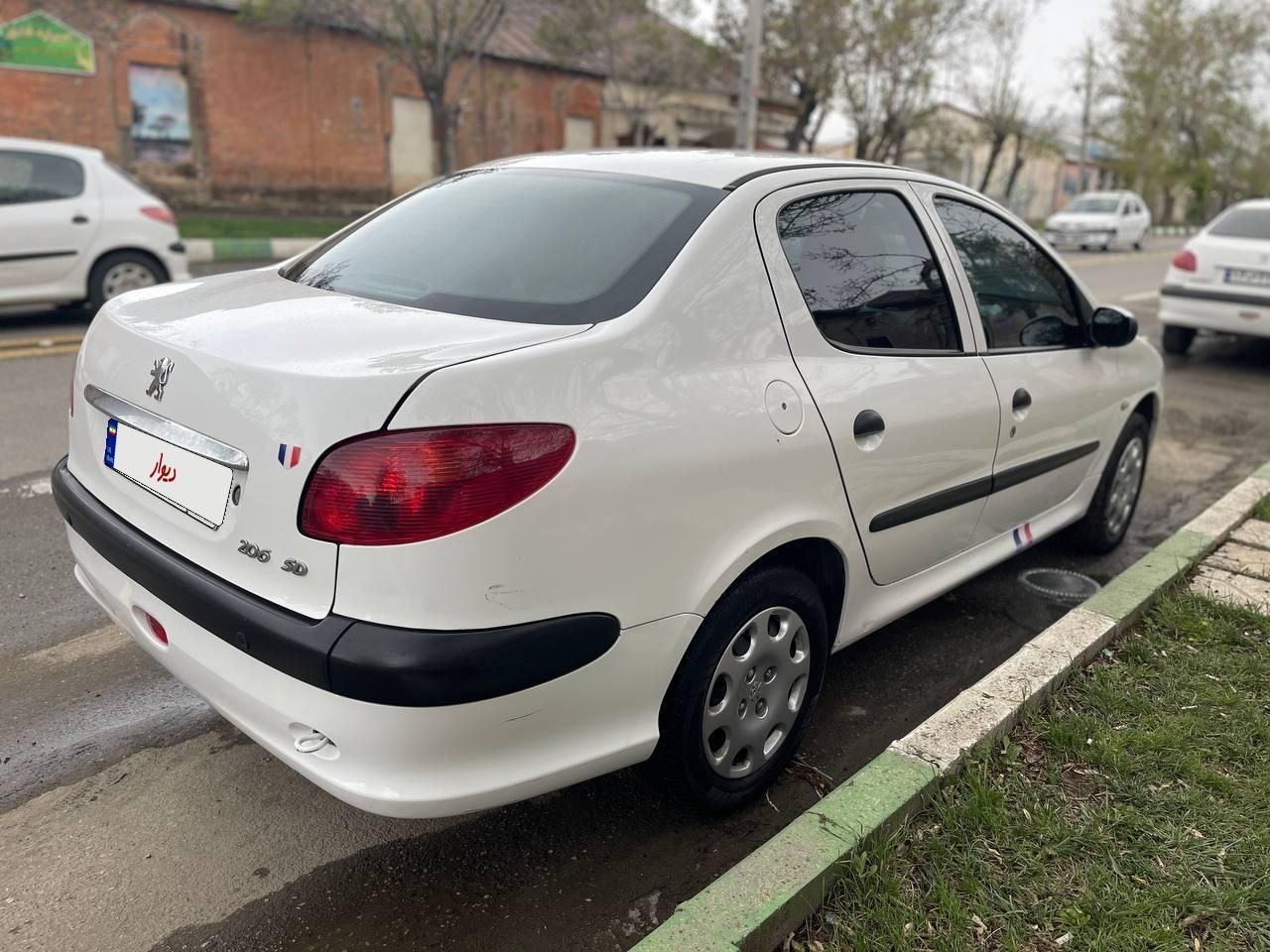پژو 206 SD v8 - 1395