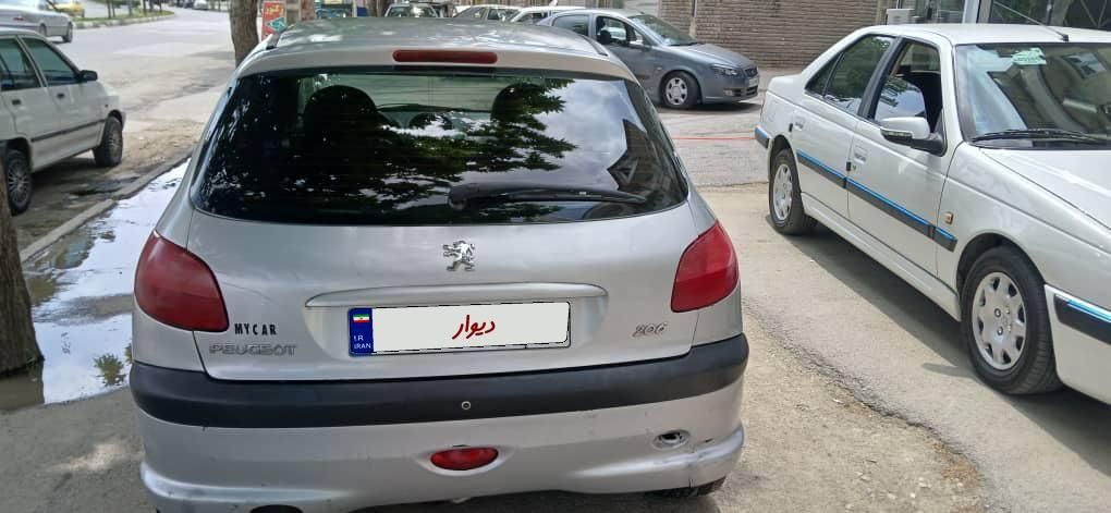 پژو 206 تیپ 2 - 1385