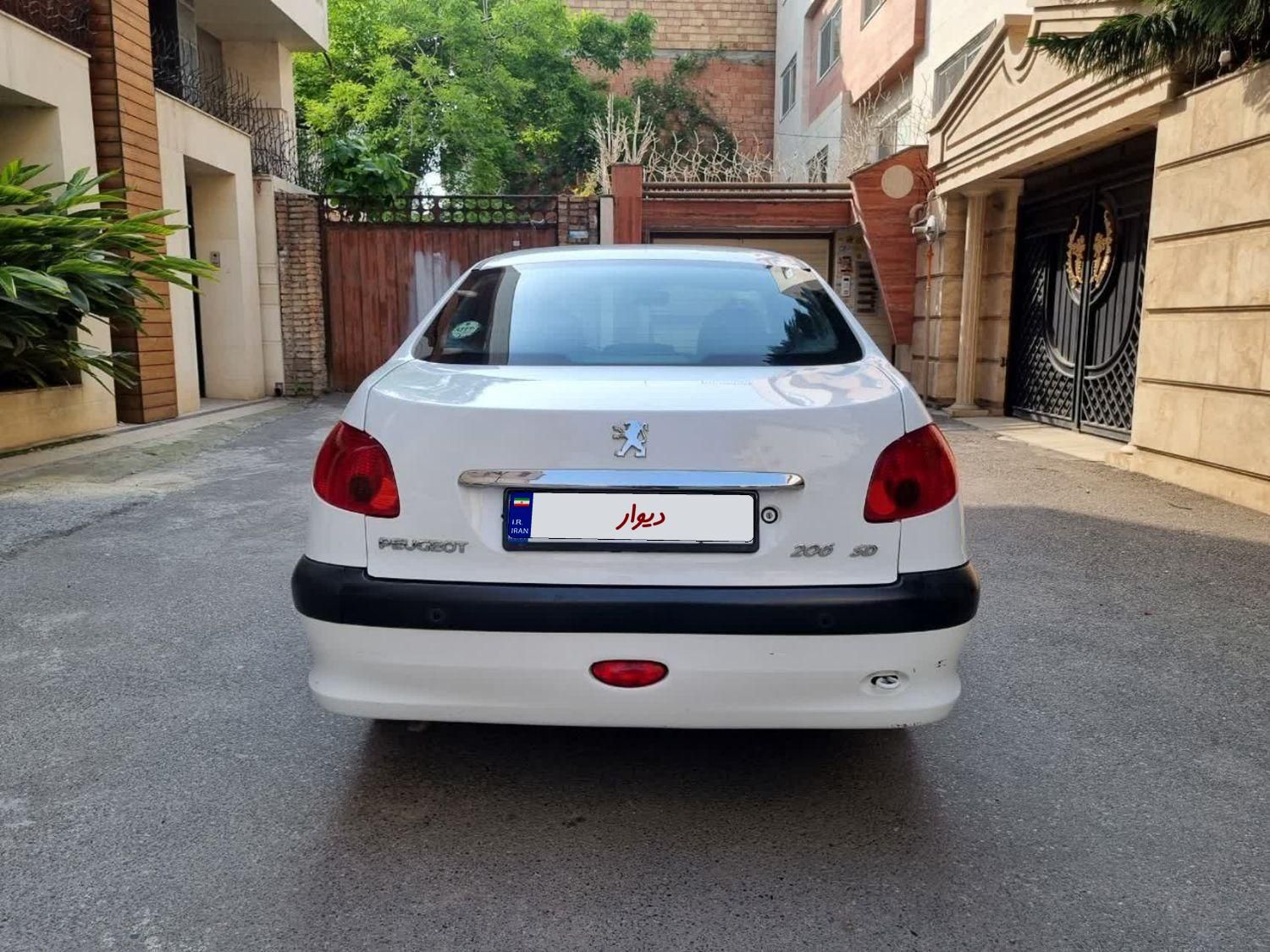 پژو 206 SD v8 - 1397