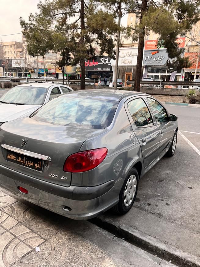 پژو 206 SD v8 - 1396