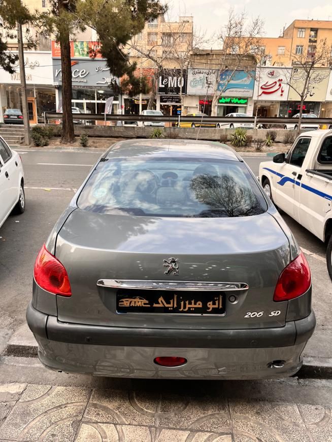 پژو 206 SD v8 - 1396