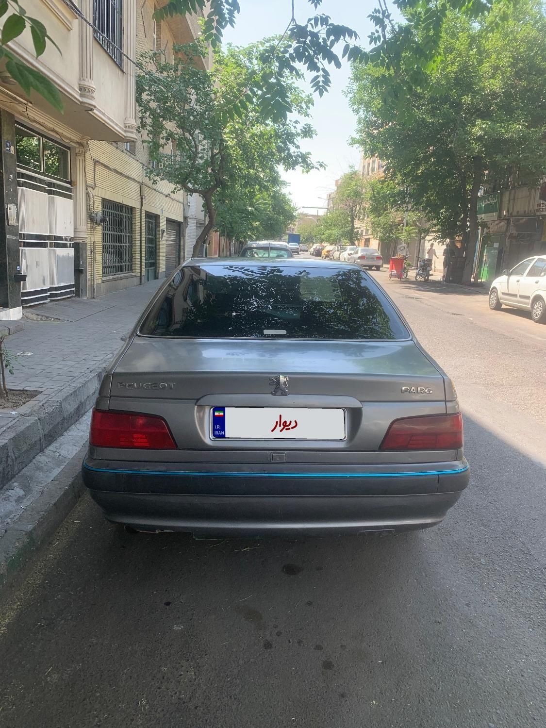 پژو پارس دوگانه سوز - 1386