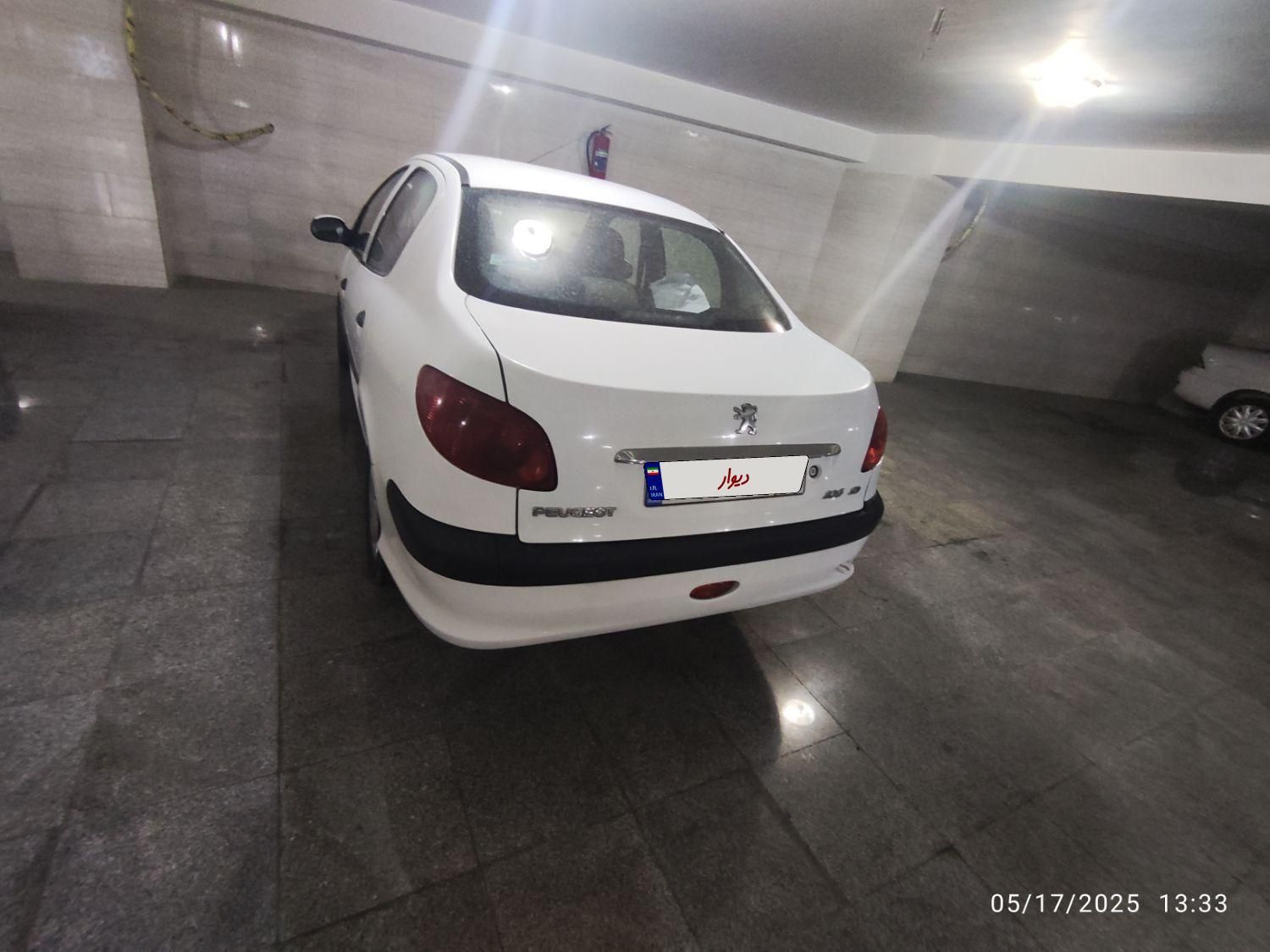 پژو 206 SD v8 - 1396