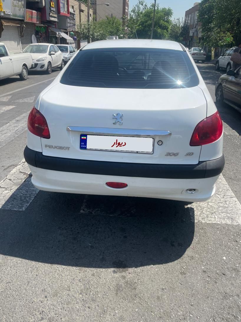 پژو 206 SD v8 - 1393