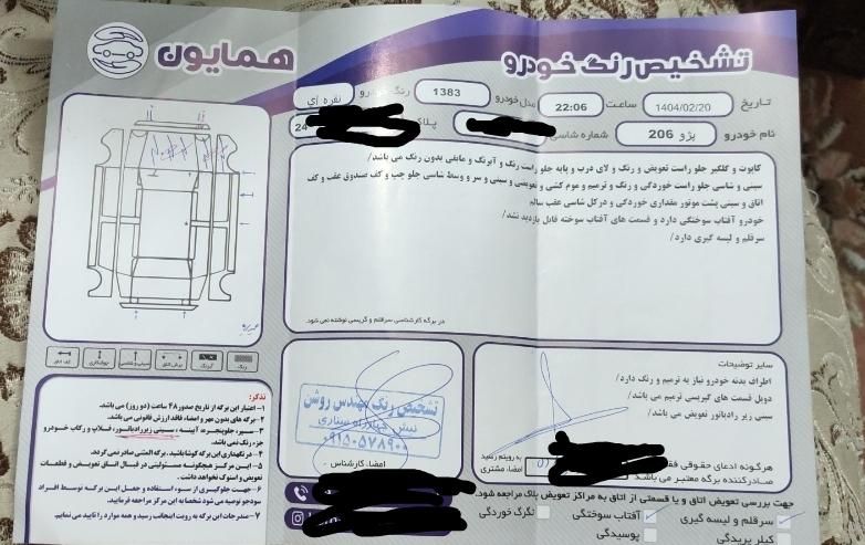 پژو 206 تیپ 2 - 1383