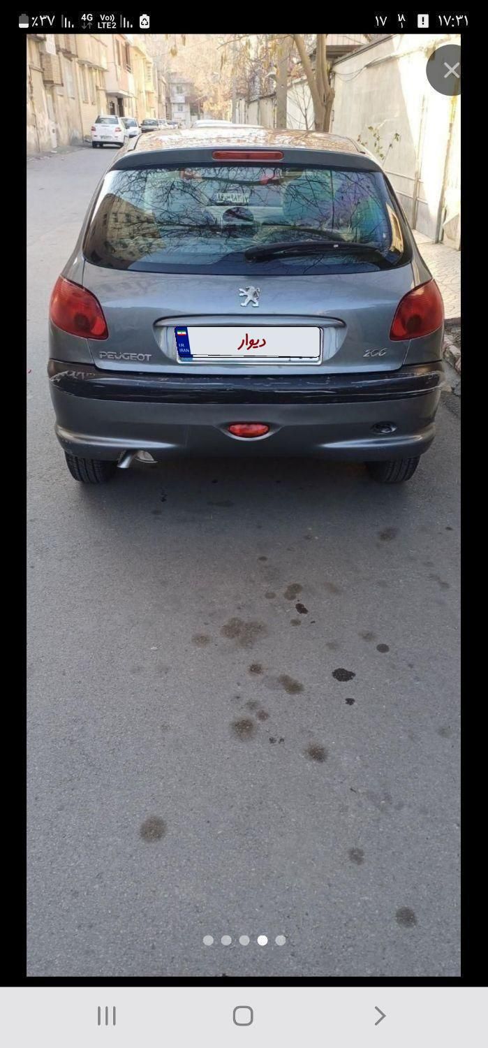 پژو 206 تیپ 2 - 1384
