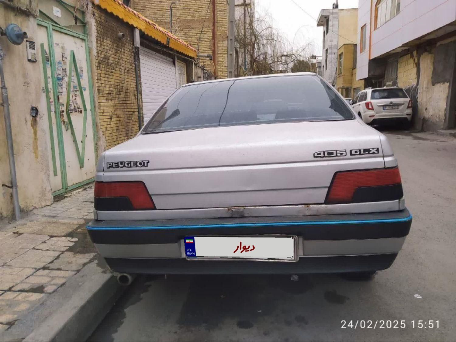 پژو 405 GLX - دوگانه سوز - 1389