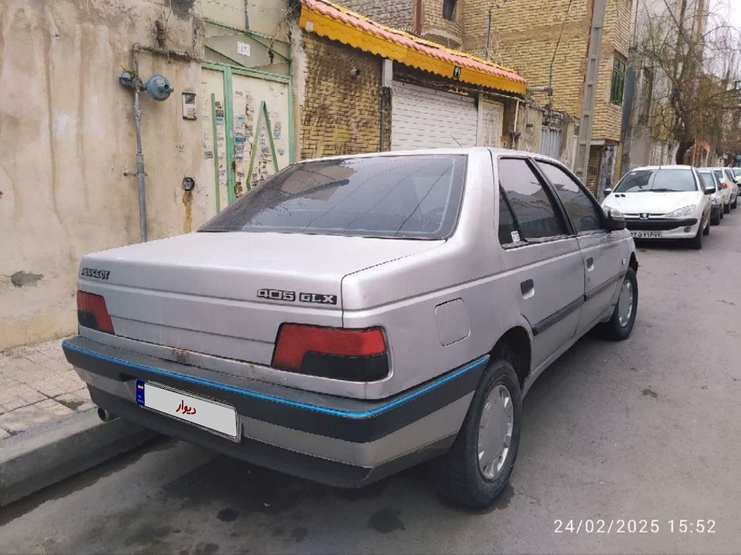پژو 405 GLX - دوگانه سوز - 1389
