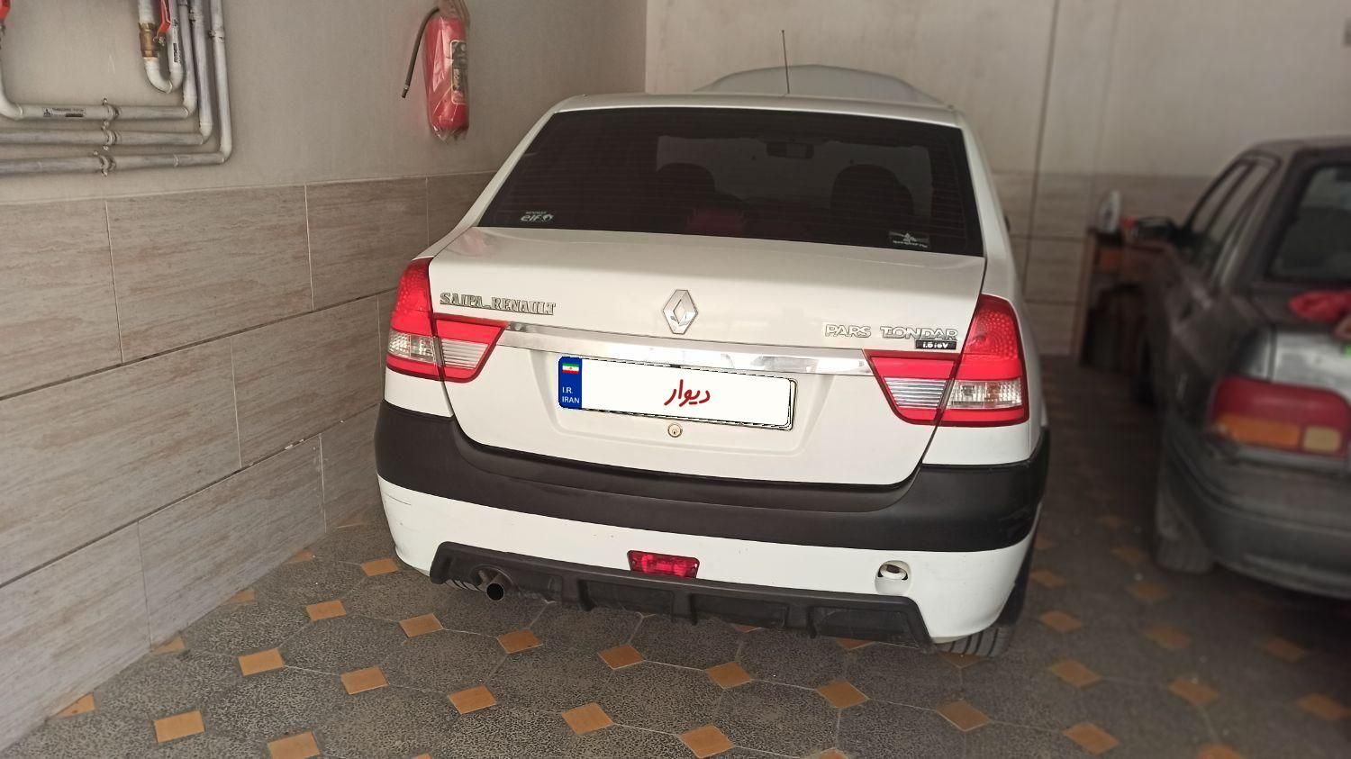 رنو پارس تندر گیربکس JHQ + مولتی مدیا - 1396