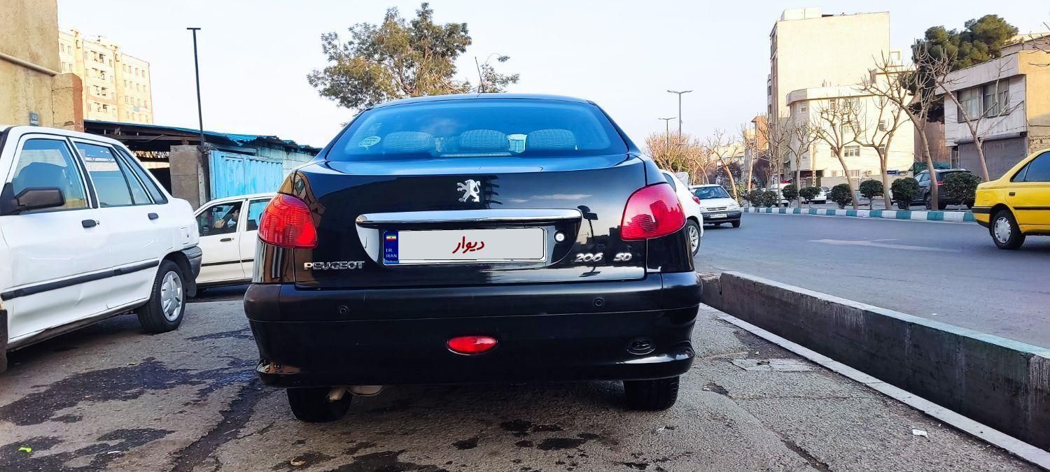 پژو 206 SD v8 - 1398
