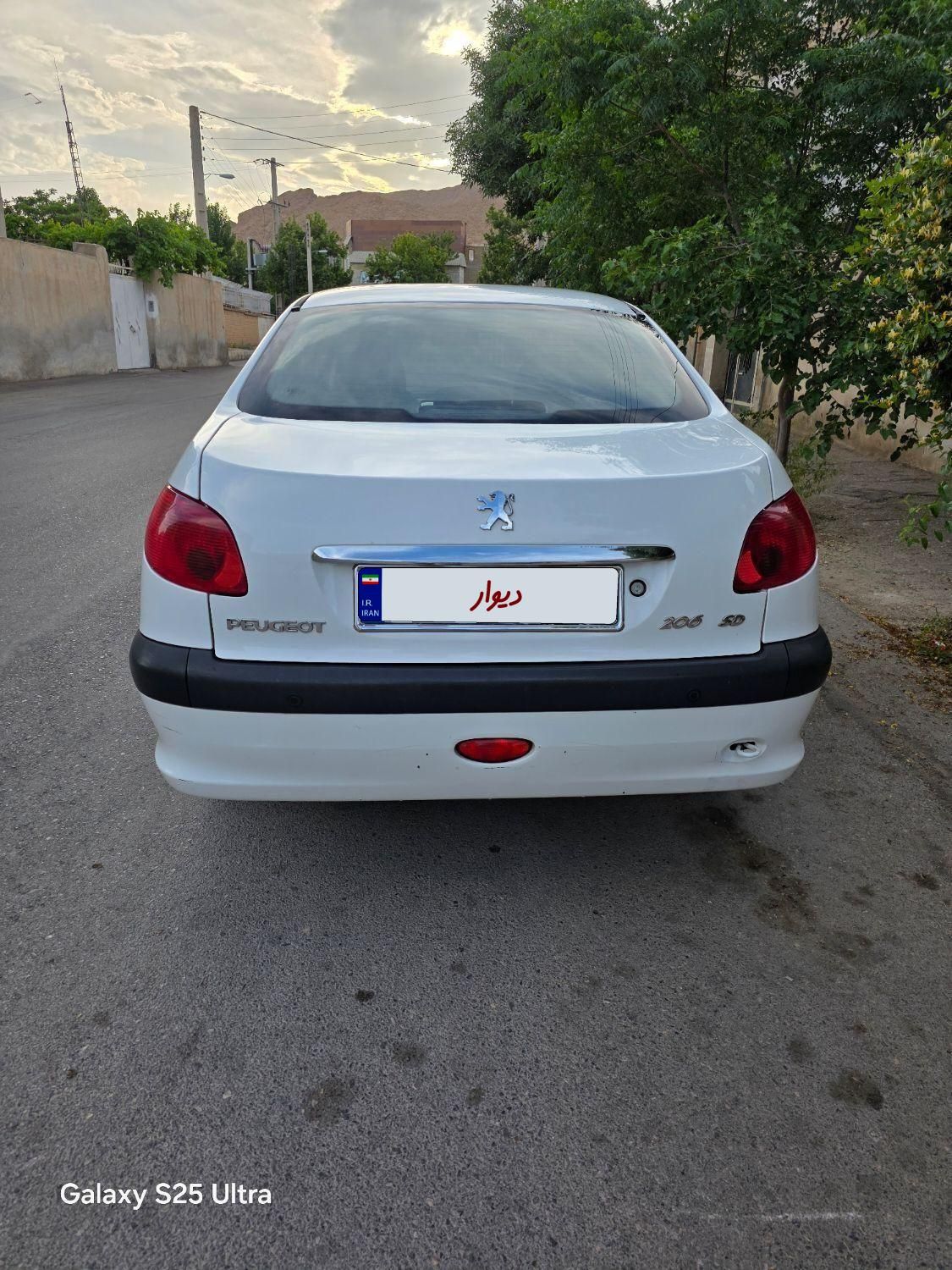 پژو 206 SD v8 - 1396