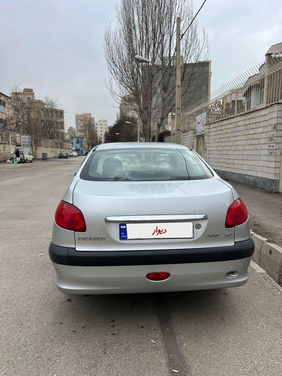 پژو 206 SD v20 - 1389
