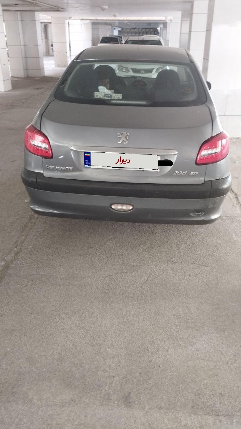 پژو 206 SD v8 - 1389
