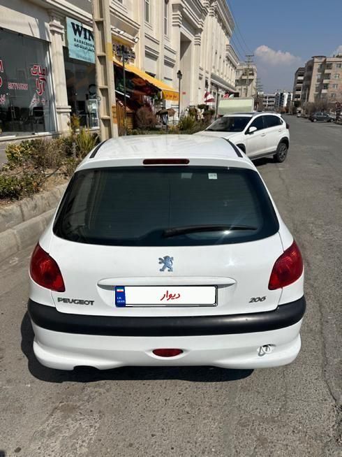 پژو 206 تیپ 3 - 1401