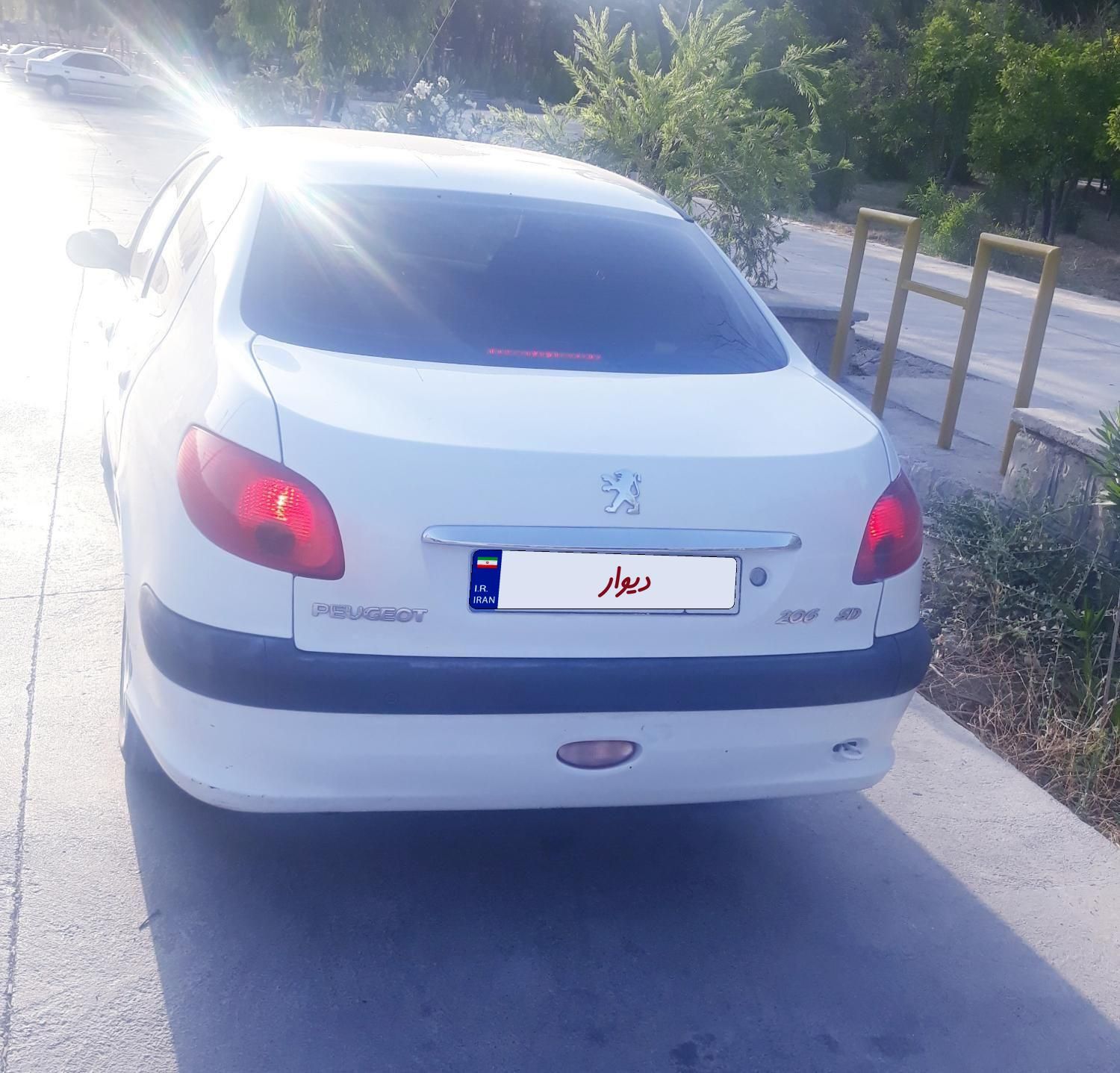 پژو 206 SD v8 - 1395